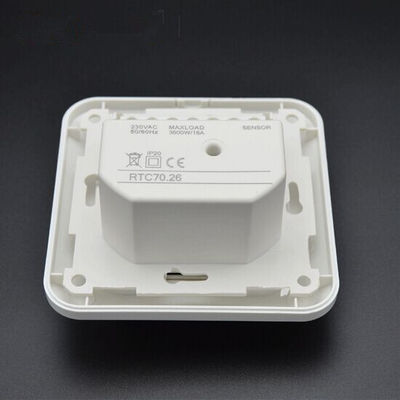 AC230V Professional Heated Floor Thermostat IP20 With 3m Length Cable